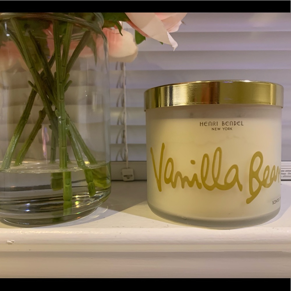 Henri Bendel 3 Wick Vanilla Bean Candle🌼